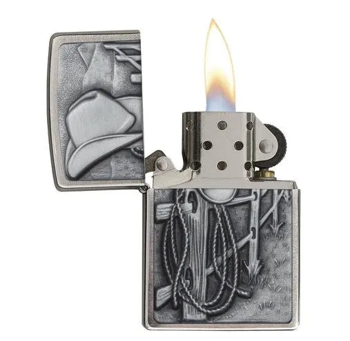 Zippo - Cowboy 3D Motiv - Game-On.no