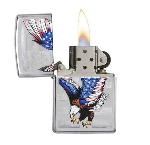 Zippo - Eagle USA Flagg - Game-On.no