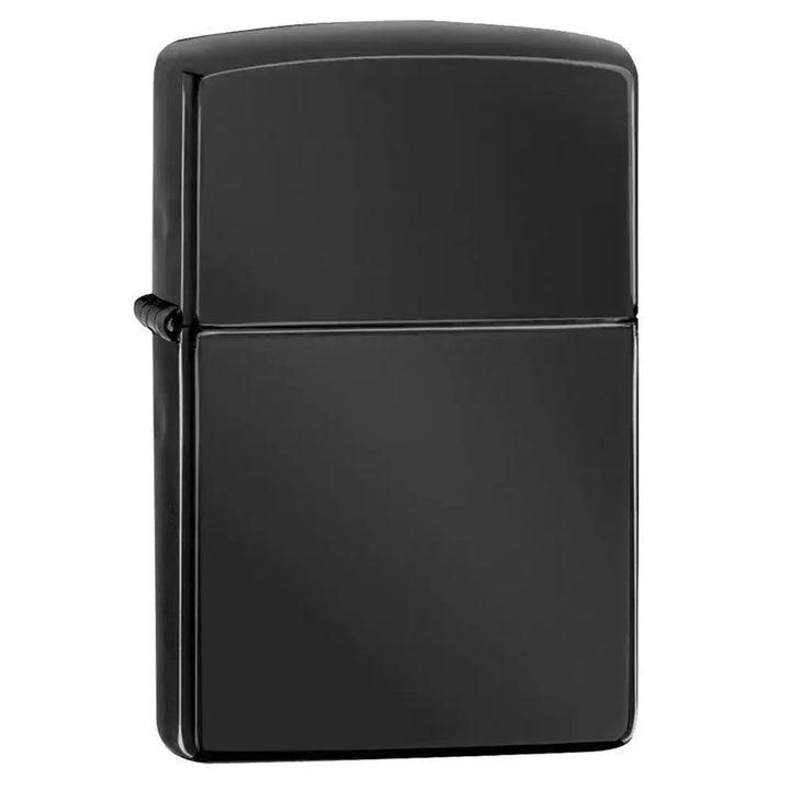 Zippo - Ebony High Polish Black - Game-On.no