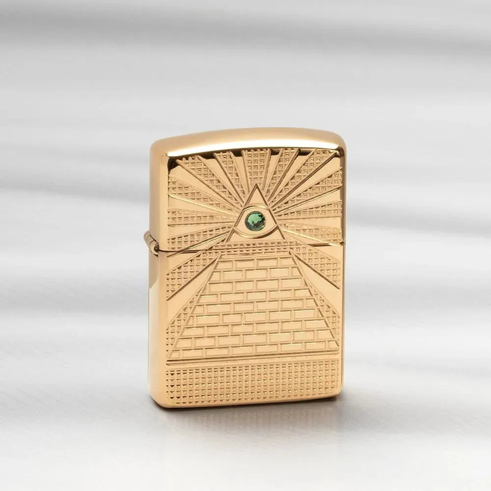 Zippo - Eye of Providence Design - Game-On.no