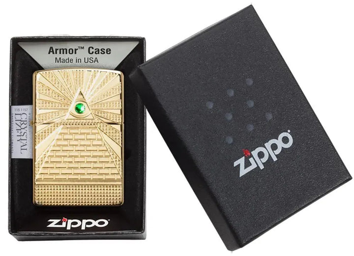 Zippo - Eye of Providence Design - Game-On.no