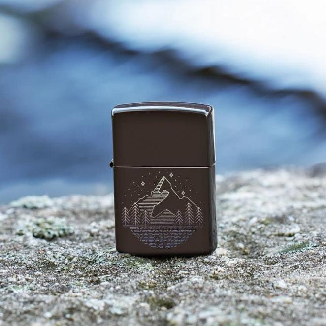 Zippo - Fjell Motiv - Game-On.no