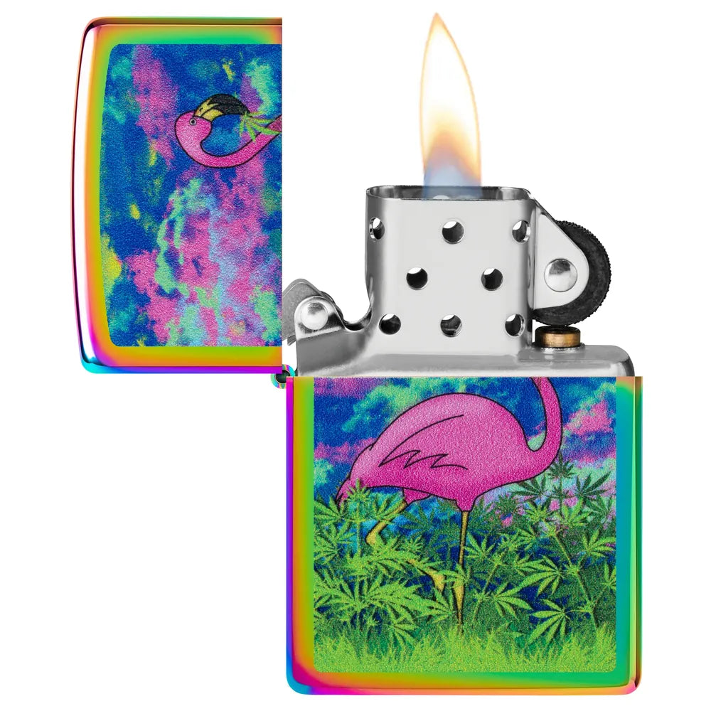 Zippo - Flamingo Fields Motiv - Lighter - Game-On.no