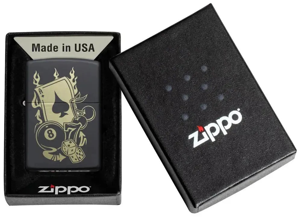 Zippo - Gambling Motiv - Game-On.no