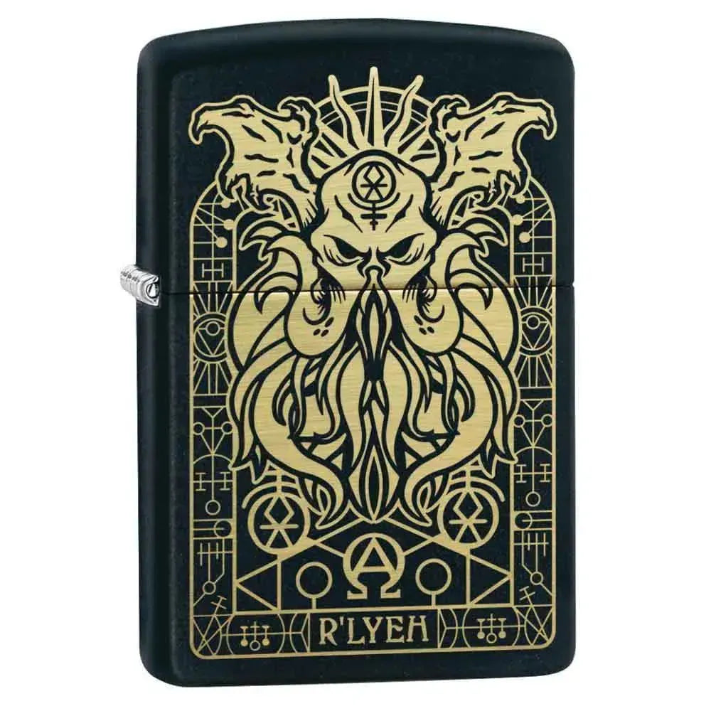 Zippo - H.P. Lovecraft Monster Motiv - Game-On.no