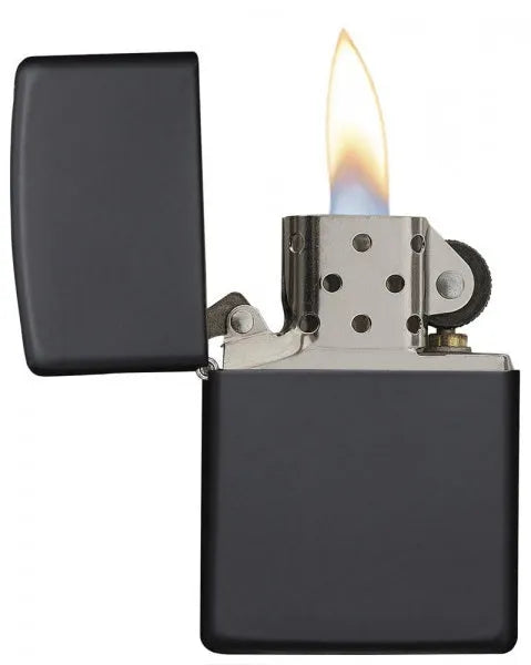 Zippo - Klassisk Matt Svart - Game-On.no