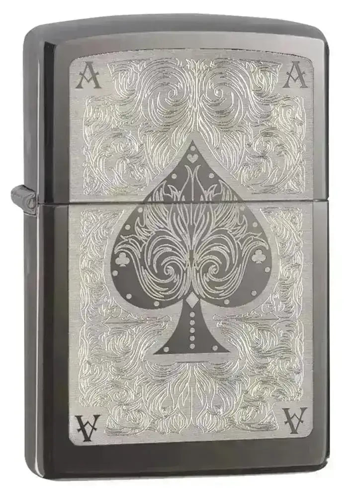 Zippo Lighter - Ace Filigree - Game-On.no