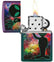 Zippo Lighter - Alien Design Iridescent - Game-On.no
