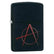 Zippo Lighter - Anarchy - Black Matte - Game-On.no