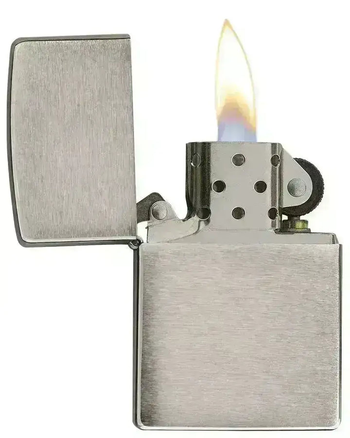 Zippo Lighter - Armor Børstet Krom - Game-On.no