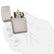 Zippo Lighter - Armor Børstet Krom - Game-On.no