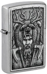 Zippo Lighter - Barbar Motiv - Game-On.no