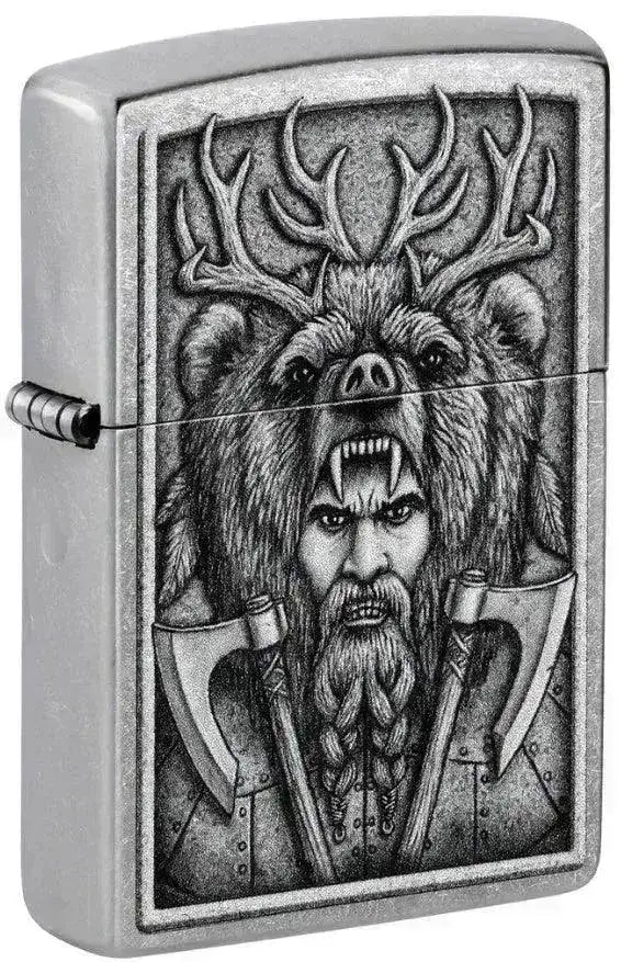 Zippo Lighter - Barbar Motiv - Game-On.no