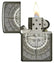 Zippo Lighter - Black Ice Kompass - Game-On.no