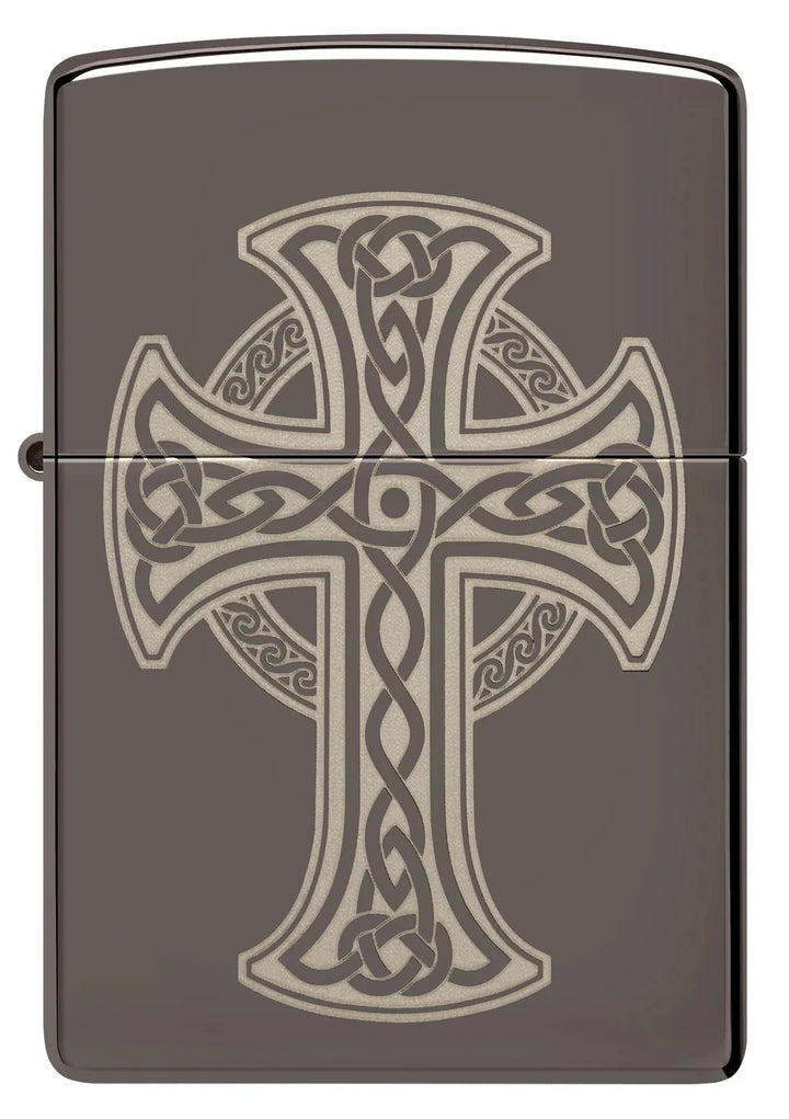 Zippo Lighter - Celtic Cross Design - Game-On.no