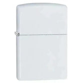 Zippo Lighter - Classic Matte White - Game-On.no