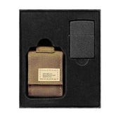 Zippo Lighter - Crackle Lighter og Taktisk Lomme PAKKE - Coyote - Game-On.no