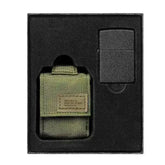Zippo Lighter - Crackle Lighter og Taktisk Lomme PAKKE - Grønn - Game-On.no