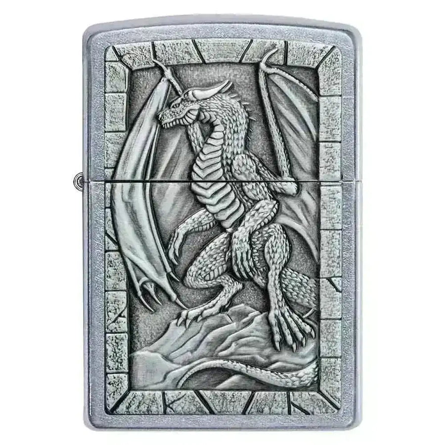Zippo Lighter - Drage 2 Emblem - Game-On.no