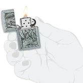 Zippo Lighter - Drage 2 Emblem - Game-On.no