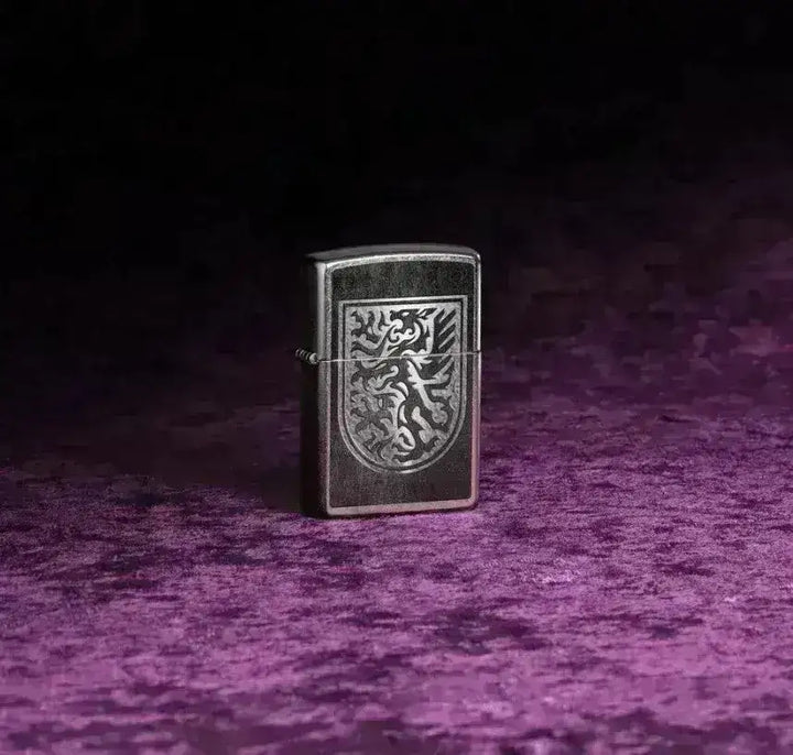 Zippo Lighter - Drage Våpenskjold - Game-On.no