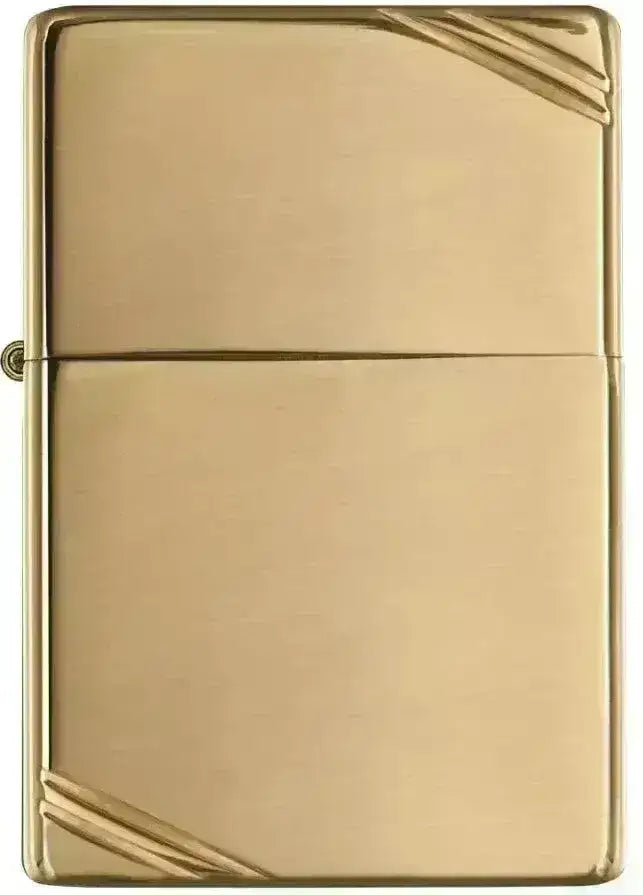 Zippo Lighter - High Polish Brass Vintage 1935 - Game-On.no