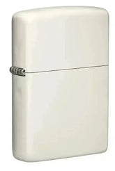 Zippo Lighter - Klassisk Hvit Selvlysende Lighter - Game-On.no