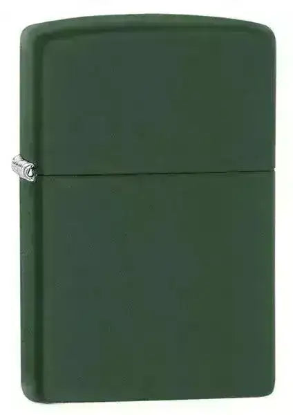 Zippo Lighter - Klassisk Matt Grønn - Game-On.no