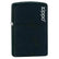 Zippo Lighter - Klassisk Matt Svart med Logo - Game-On.no
