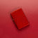 Zippo Lighter - Klassisk Metall Rød - Game-On.no