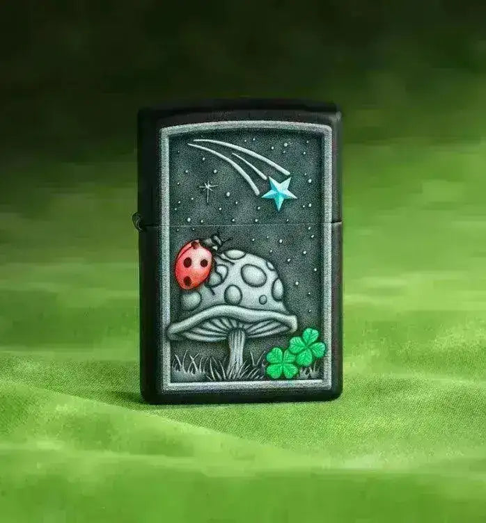 Zippo Lighter - Ladybug Design - Game-On.no