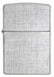 Zippo Lighter - Linen Weave - Chrome - Game-On.no