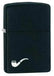 Zippo Lighter - Pipe Black Matte - Game-On.no