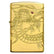 Zippo Lighter - Red Eyed Dragon - 360 Degree Gold-Plate Limited - Lighte - Game-On.no