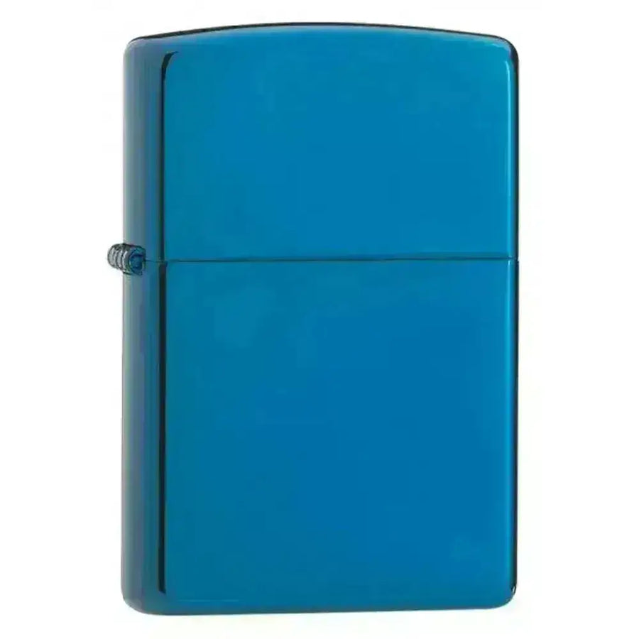 Zippo Lighter - Sapphire Blå - Game-On.no