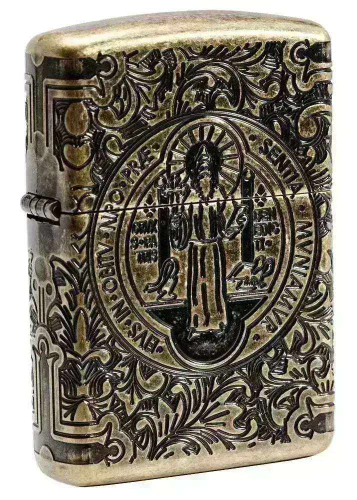 Zippo Lighter - St. Bendik - Armor 360 Degree Limited - Game-On.no