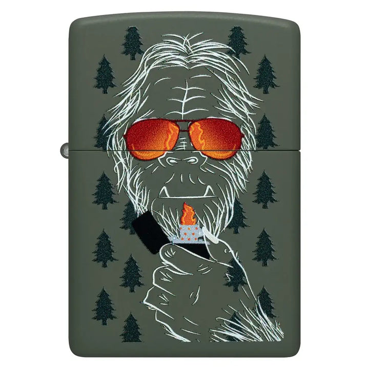 Zippo Lighter - Zipsquatch (Yeti) Design - Game-On.no