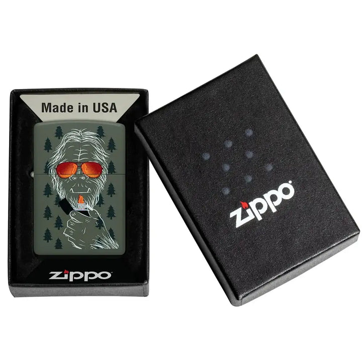 Zippo Lighter - Zipsquatch (Yeti) Design - Game-On.no