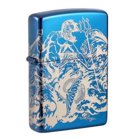 Zippo - Poseidon Atlantis Design - Game-On.no