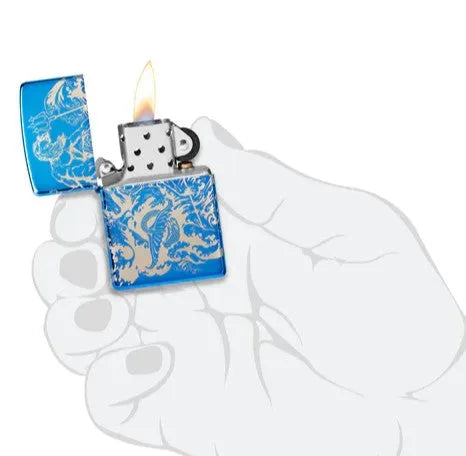 Zippo - Poseidon Atlantis Design - Game-On.no