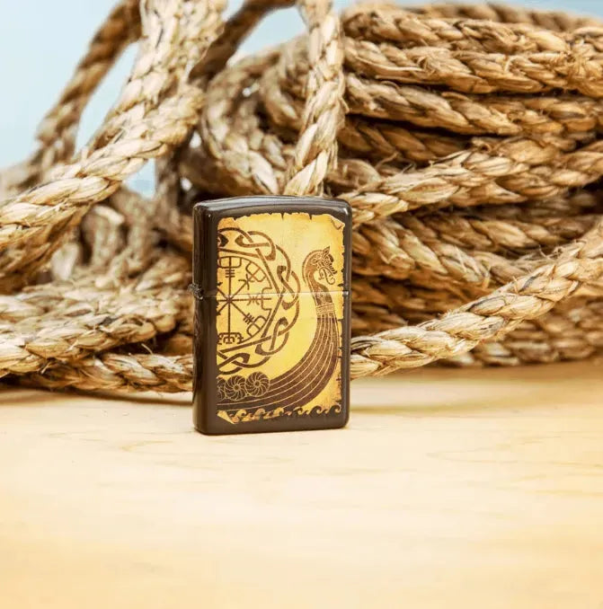 Zippo - Viking Warship Design - Game-On.no