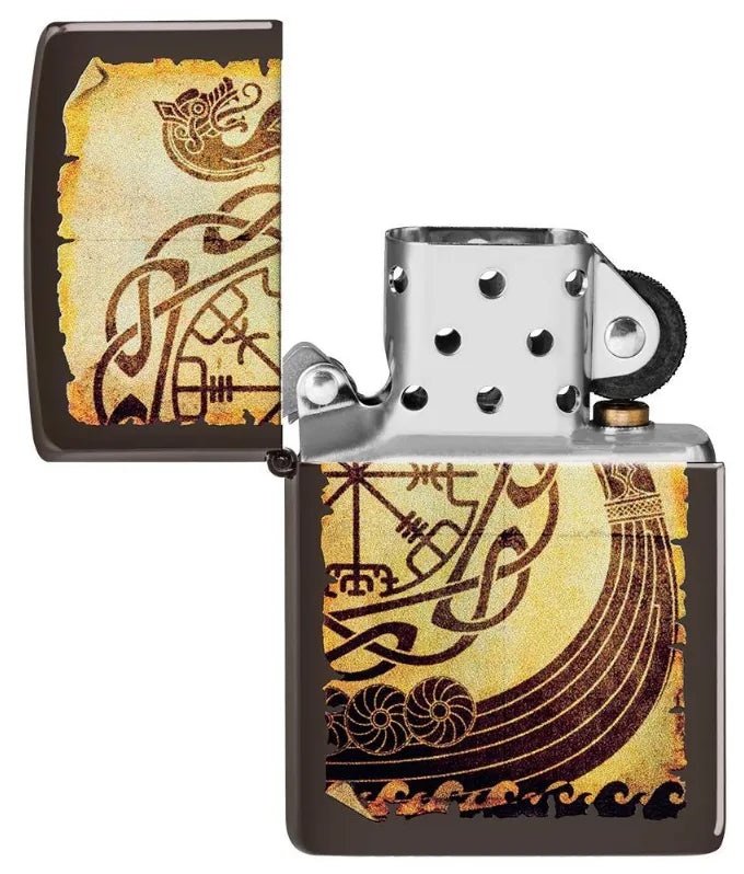 Zippo - Viking Warship Design - Game-On.no