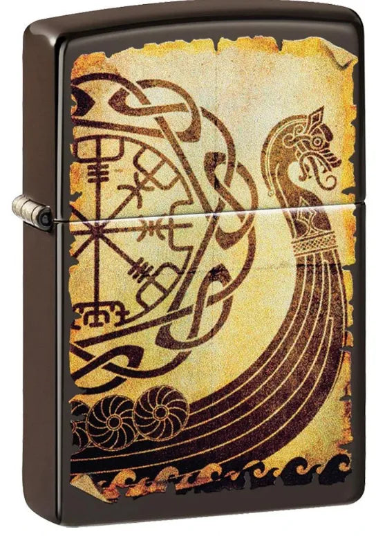 Zippo - Viking Warship Design - Game-On.no