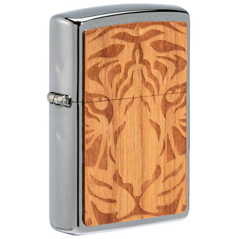 Zippo - WOODCHUCK Cherry Tiger Head - Game-On.no