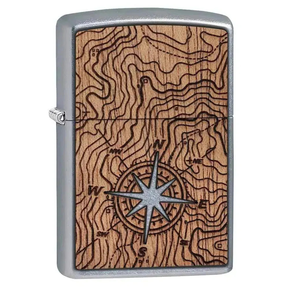 Zippo - WOODCHUCK USA Compass - Game-On.no