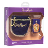 Zippo Crown Royal gavesett, lighter og etui